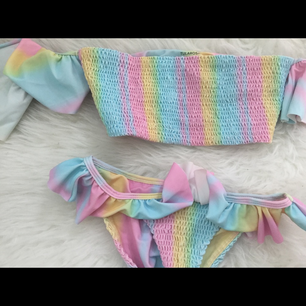 Wild fox rainbow candy set swim suit - Picture 3 of 3